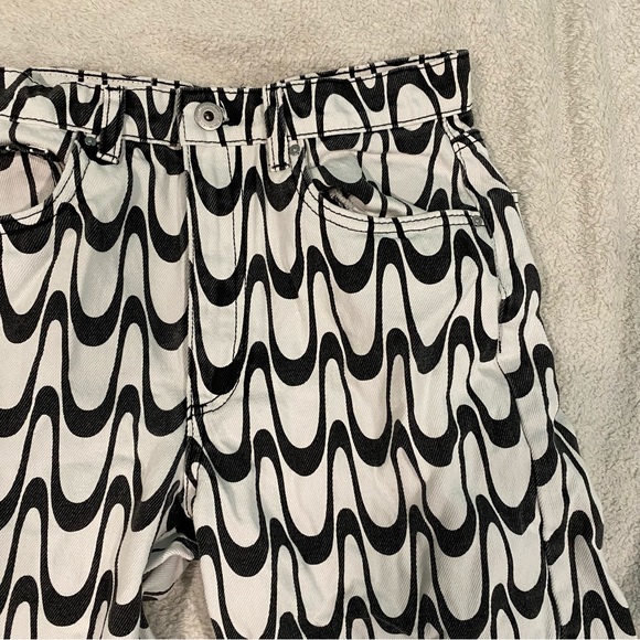 cotton on black and white pants - Picture 6 of 6